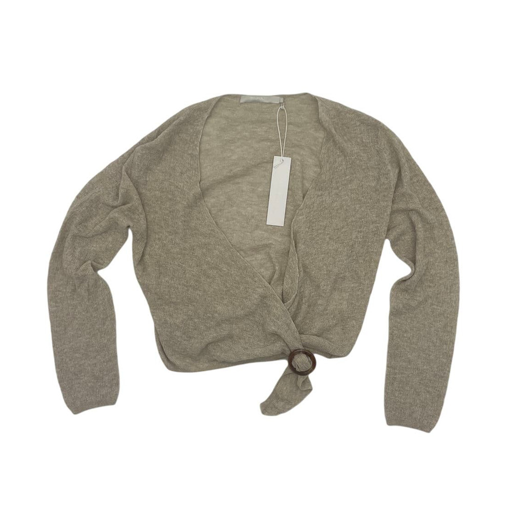 One Gray Day Beige Sweater